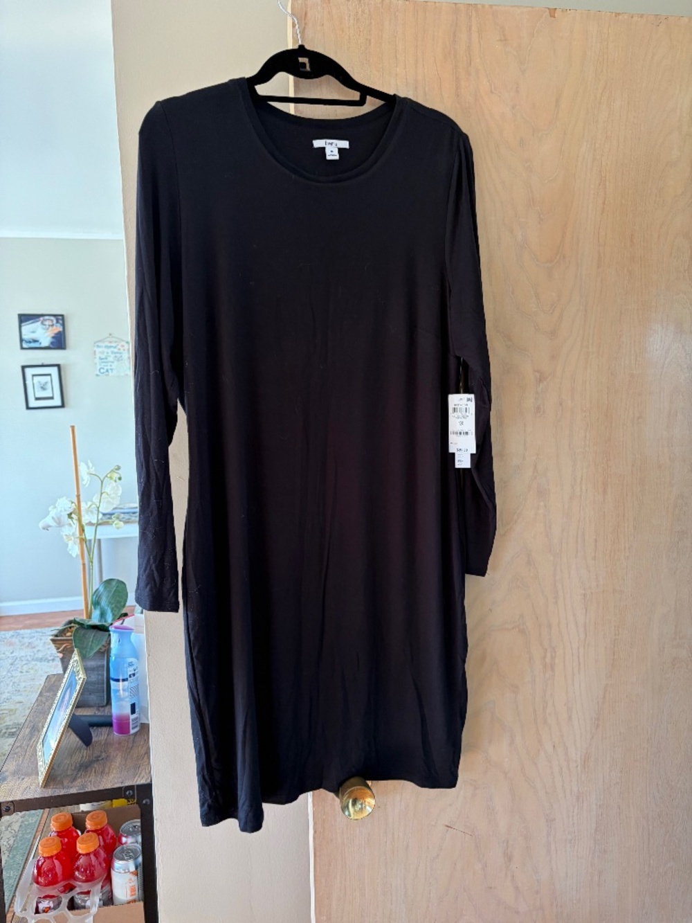 Black Bodycon Dress Bar III NWT